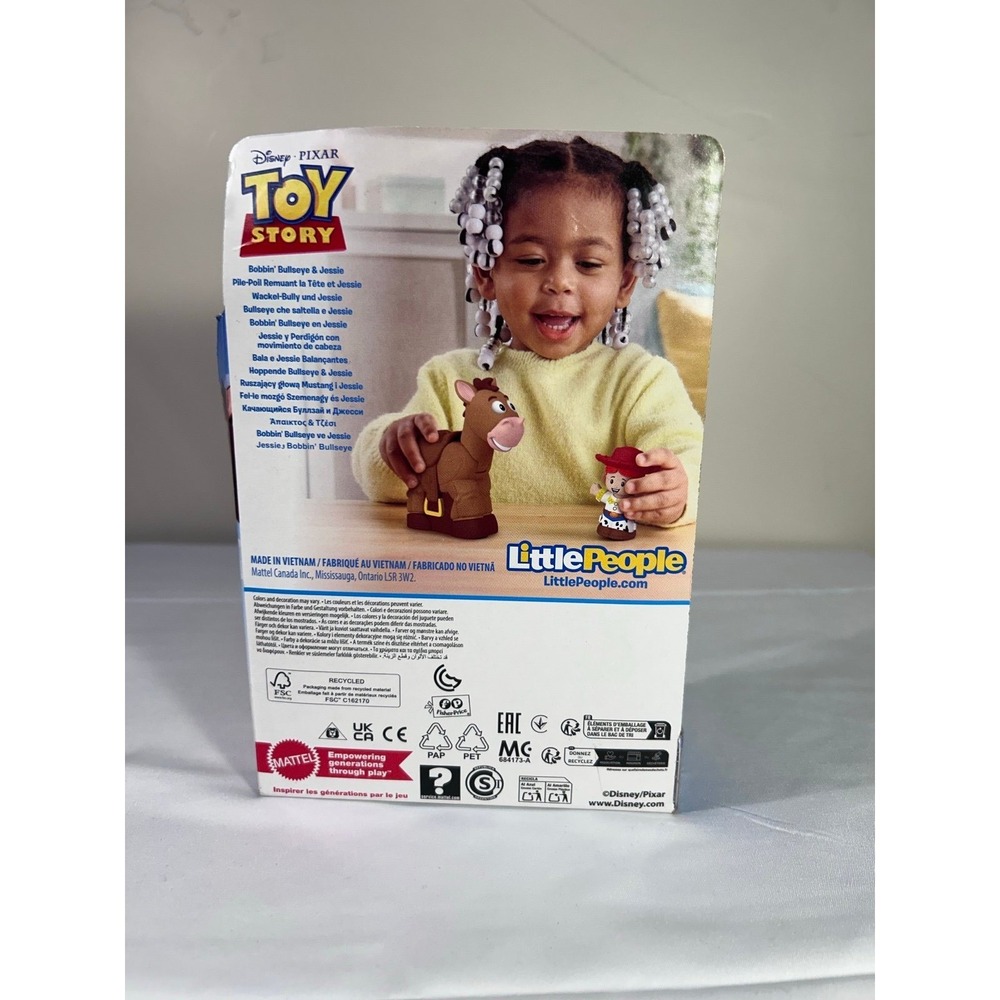 Fisher Price Little people Toy Story Bullseye and Jessie - Picture 3 of 4